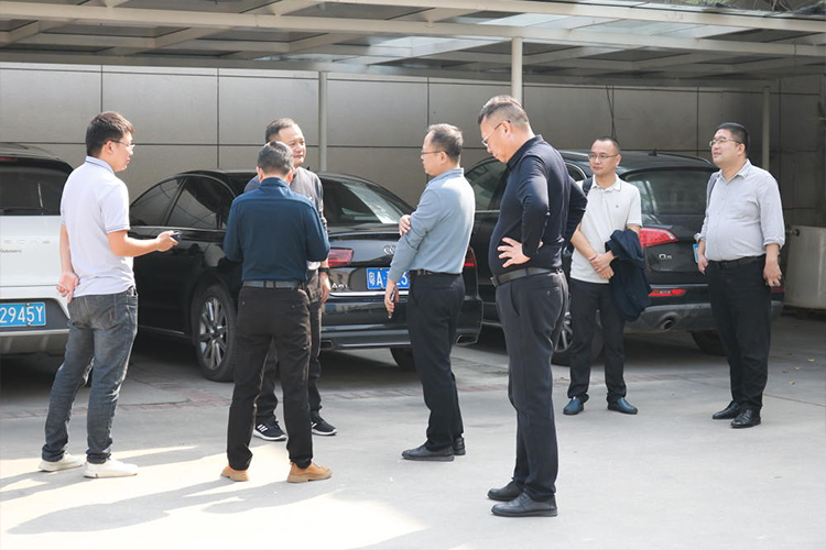 市各级领导莅临邦特共同探讨湖北新厂项目建设工作